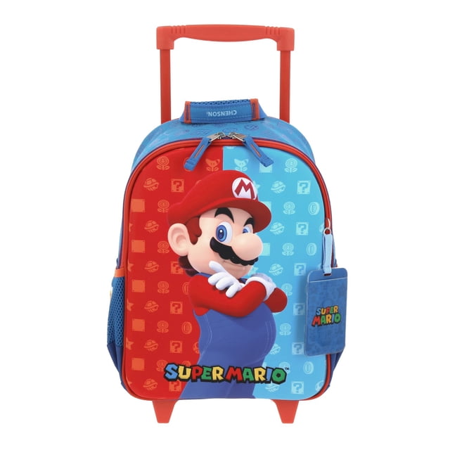 Mochila CON Ruedas Chica Chenson Mario Bros Dulp