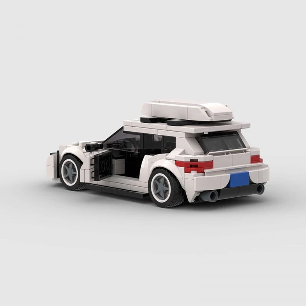 Hot MOC Sale Bricks Speed Champion City Super Vehicle Module Model Toys DIY Children's Birthday Gifts Creative Garage Scirocco R