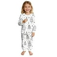 thumbnail image 6 of FAWUUDO Christmas Colorable Pajamas Sets 2 Piece Hand Painted Sleeppwear Holiday Coloring Your Own Clothing, 6 of 8
