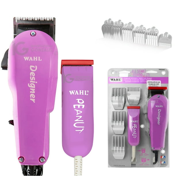 Maquina Para Cortar Cabello Wahl All Star Combo Profesional Designer Peanut Lila Wahl All Star Combo Walmart en linea