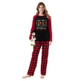 thumbnail image 4 of iHapHap Matching Family Christmas Pajamas Family Letter Print Sleepwear Set, 2-3T-Kid, 4 of 6