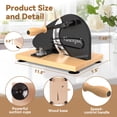 thumbnail image 4 of Manual Bread Slicer for Homemade Sourdough Hand Crank Cutter Adjustable Thickness, 4 of 7
