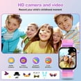 thumbnail image 5 of SHANNA Kids Smart Watch for Boys Girls Aged 4-12,  1.83'' HD Touch Screen with 30 Games and 140 Learning Cards, Music Player Camera Pedometer Story Telling, Purple, 5 of 10