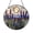 Acrylic 3.5 Inch, variant on Scotland Heather Stained Glass Ornament – Faux Glass Effect Ceramic Hanging, Scottish Souvenir Gift, Unique Celtic Inspired Decor