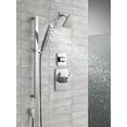 thumbnail image 3 of Delta 51567 Universal Showering Components H2Okinetic Single-Setting Slide Bar Hand Shower - Chrome, 3 of 5