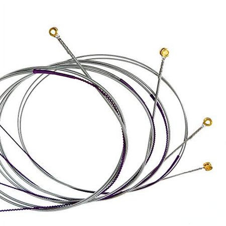 GHS Strings Medium Scale, 4-String Bass Precision Flats, Stainless Steel Flatwound, 35.5" Winding, Light (.045.095) (3120)