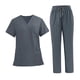 thumbnail image 2 of Conjunto de uniforme médico unisex con bolsillos, ropa de trabajo para enfermeras, salones de belleza y esteticistas. SG, 2 of 9