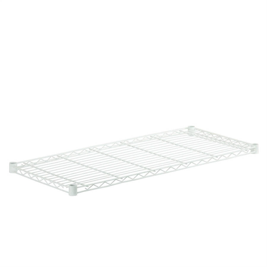 Honey Can Do Steel Wire Shelving Unit, 350 Lbs, 16" x 36", White