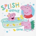 thumbnail image 3 of CafePress - Peppa Pig: Splish Splash Kids T Shirt - Light Classic Kids Graphic, Short Sleeve T-Shirt, Sizes XS-XL, 3 of 4