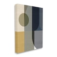 thumbnail image 3 of Distinct Geometric Layered Shapes Abstract Graphic Art Gallery Wrapped Canvas Print Wall Art, 3 of 7