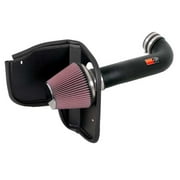 Angle View: K&N Cold Air Intake Kit: High Performance, Guaranteed to Increase Horsepower: 50-State Legal: 2005-2010 Jeep (Commander, Grand Cherokee, Grand Cherokee III) 5.7L V8,57-1549