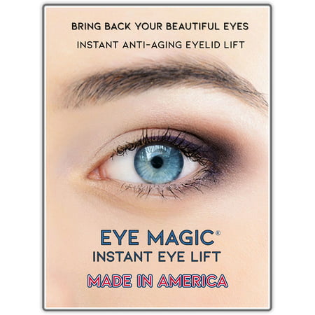 Eye Magic Premium Instant Eye Lift (Small/Medium) Made in the USA - Lifts and Defines Droopy, Sagging, Upper (Best Cream For Droopy Eyelids)