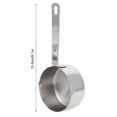 thumbnail image 4 of Baking Measuring Spoon 304 Stainless Steel Measuring Cup Scoop with Scales Kitchen Supplies1/3cup80ml, 4 of 5