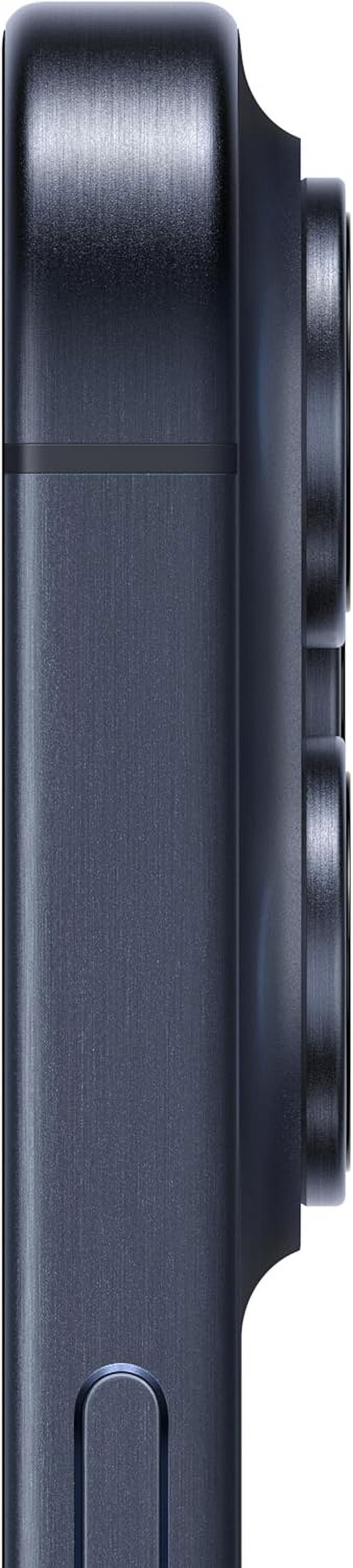 Restored Apple iPhone 15 Pro Max - Carrier Unlocked - 256GB Blue Titanium (Refurbished)