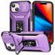 thumbnail image 1 of Funda para GANGXUN iPhone 15 Plus - Soporte metálico, Función magnética, Morado, 1 of 6