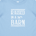 thumbnail image 4 of Inktastic RAISED in a BARN in White Boys or Girls Baby T-Shirt, 4 of 5