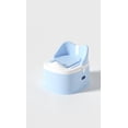 thumbnail image 2 of Asiento de entrenamiento para orinal para niños pequeños RGKQSY 3 en 1 plegable azul, 2 of 9