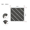 thumbnail image 2 of 44 Pcs Interlocking Deck Tiles, 12 Inch Patio Decor Waterproof Flooring for Outdoor Indoor, Resist Water, Weather, Easy to DIY and Maintain, Ideal for Patios, Balconies, Rooftops, Decks, Grey, 2 of 7