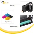 thumbnail image 3 of 525W E525W Toner Cartridge Compatible for Dell E525W E525 525w for Dell 593-BBJU 593-BBJV 593-BBJW 593-BBJX High Yield Printer Ink (1x Cyan, 1x Magenta, 1x Yellow, 3-Pack), 3 of 7