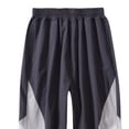 thumbnail image 4 of Khunlpohl Kid's Sports Pants Elastic Waistedd Color Block Tapered Trousers Lounge Lightweight Athletic Running Pant, 4 of 4