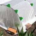thumbnail image 5 of 100Pcs 6mm Plastic Greenhouse Film Clamps Pipe Clamps Greenhouse Covering Accessories for Fixing, 5 of 5
