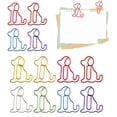thumbnail image 2 of Visland 50Pcs Christmas Paper Clips Dog Shape Non-bending Metal Clips Office School Desk Organizing Cards Document Fasteners, 2 of 8