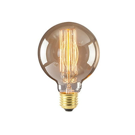 

220V E27 Home Decor Spiral/Stright Filament Safe Dimmable Warm Lights Edison Light Bulb Home Lighting Incandescent Bulbs Light Appliance G95 STRIGHT FILAMENT