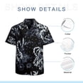 thumbnail image 7 of High Quality Hawaiian Shirts for Men Short Sleeve Aloha Beach Shirt Floral Summer Casual Button Down Shirts Blouses NGYDDW, 7 of 7