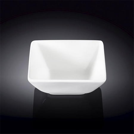 

Wilmax 992610 4 x 3.75 x 2 in. Square Dish White - Pack of 96