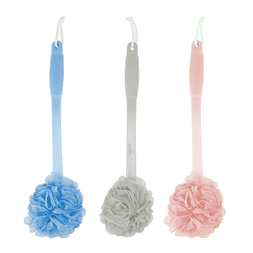 Equate Beauty Bath & Shower Loofah Brush for Back & Body, Cleansing