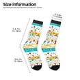 thumbnail image 2 of Uemuo Funny Farm Printed Kids Boys Socks Seamless Crew Socks Crazy Funny Athletic Sport Socks for Children, 2 of 6