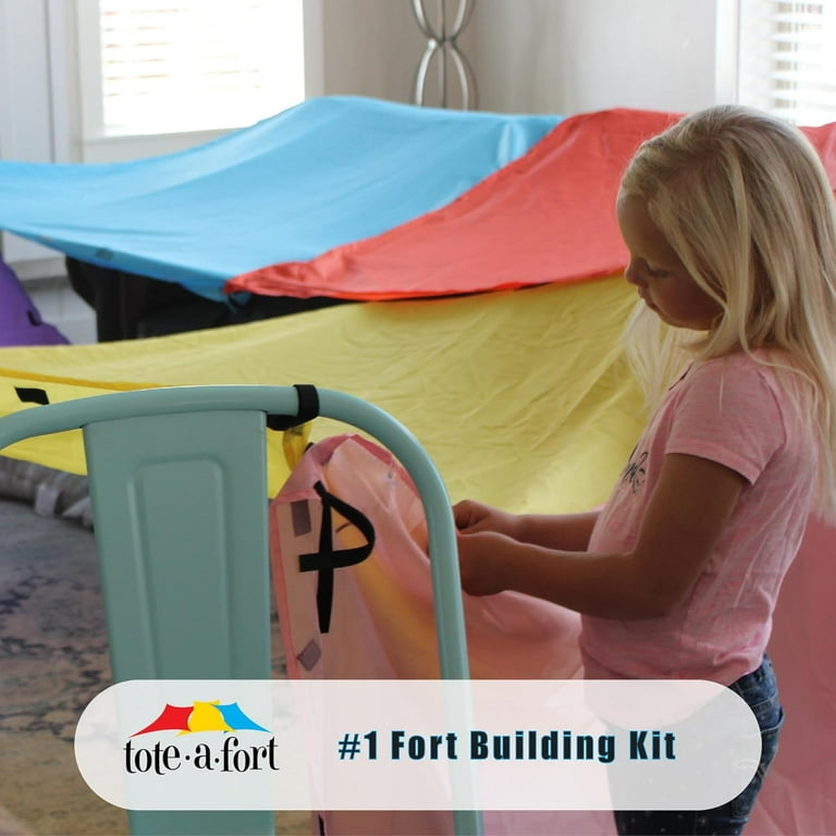 Tote A Fort Blanket Fort Kit For Kids, The Original, Kids Fort, Portable  Blanket Fort 