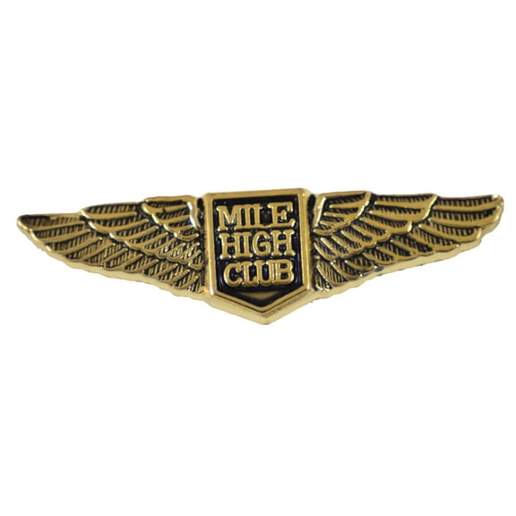 MILE HIGH CLUB Pin