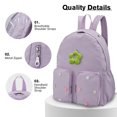 thumbnail image 5 of HuaAngel Water Resistant Backpack with Mulitiple Pockets for School Travel Outdoor College, Lightweight Daypack for Teens with Laptop Compartment, 5 of 7