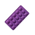 thumbnail image 2 of Halloween Ghost Silicone Chocolate Mold Food Grade Mousse Baking Tray for DIY Candy Dessert Making Kitchen Party Accessory, Purple, 2 of 7