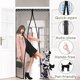 thumbnail image 2 of Magnetic Screen Doors Magnetic Closure Fly Curtain Mesh with Complete Installation Thumbtacks and Adhesive Tape Black(90 200cm).., 2 of 5