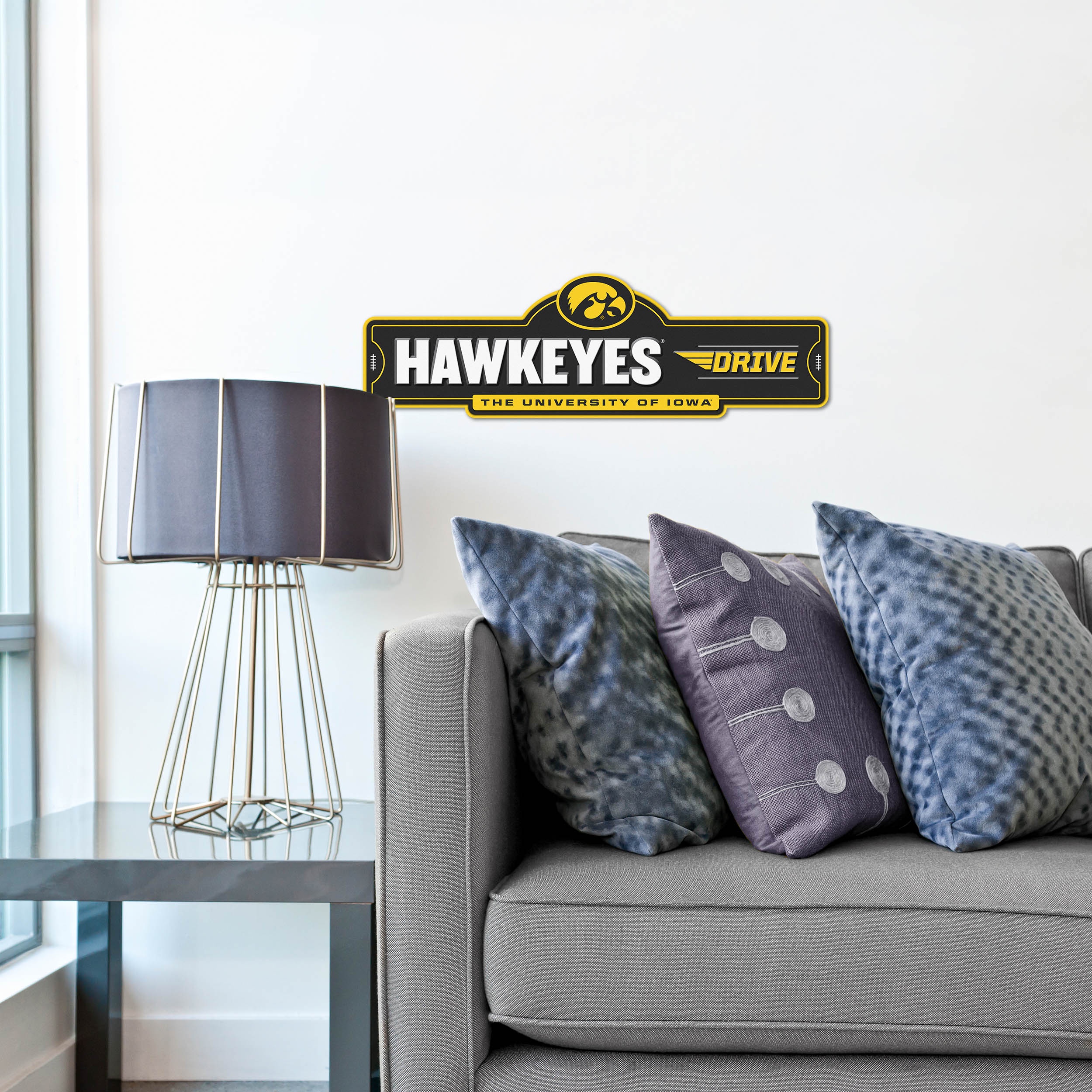 YouTheFan NCAA Iowa Hawkeyes Street Sign