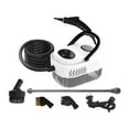thumbnail image 1 of veasfak High Temperature Pressurized Steam Cleaner 6 Level Adjustable Handheld Steam Cleaning Machine for Carpets Furniture Cars Auto White, 1 of 9