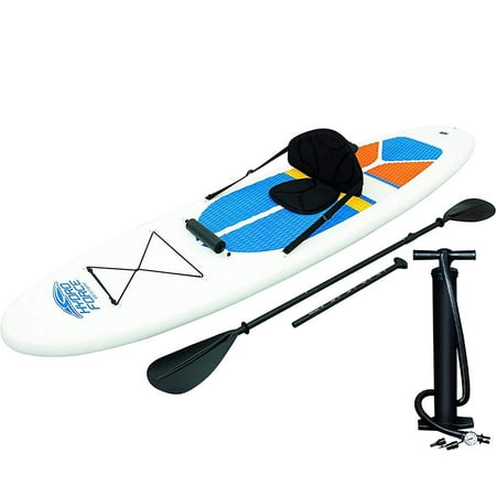 Hydro-Force White Cap Inflatable SUP Stand Up Paddle Board (4 Pack) (Best Way To Treat Cradle Cap)