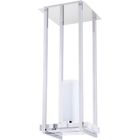 09292-Cyan lighting-Orion - One Light Pendant - 11.5 Inches Wide by 30 Inches High-Polished Nickel Finish