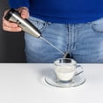 thumbnail image 3 of Espumador de leche Bialetti de acero inoxidable plateado 30x20x15 cm, 3 of 8