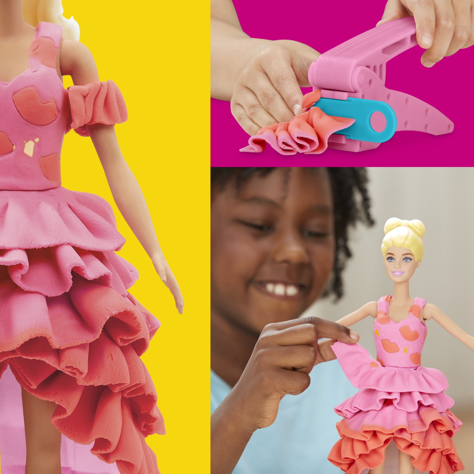 Play-Doh Barbie Designer Fashion Show Playset, Ages 5 years and up