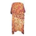 thumbnail image 2 of HELLHERO High Quality Fabrics Bathing Suit Cover Up for Beach Casual Free Size Long Kimono Swimsuit Cover Up Maple Leaf, 2 of 6