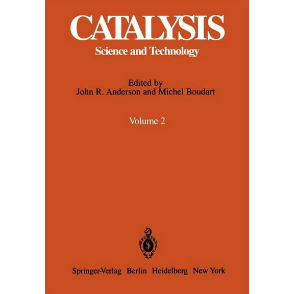 Catalysis Catalysis: Science and Technology, Book 2, (Paperback)