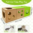 thumbnail image 2 of Túnel de gato para gatos de interior tubos de juego y túneles, 2 of 7