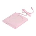 thumbnail image 1 of Beverage Warmer Mini USB Home Office Heating Coaster Electric Tray Coffee Tea Cup WarmerPink, 1 of 4