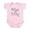 Petal Pink, variant on CafePress - Dear God Infant Bodysuit - Baby Light Bodysuit, Size Newborn - 24 Months