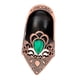 thumbnail image 5 of Dedal para coser, protector de dedos, anillo dedal, protector de dedos para coser, Bronce rojo, 5 of 9