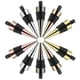 thumbnail image 2 of 10 Pieces Blank Bottle Stopper with Threaded Post Metal Wine Stopper Inserts Set Hardware for Wood Turning DIY Project, 2 of 5