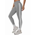 thumbnail image 1 of de Compresión para Control de Abdomen para Mujer, Pantalones de Yoga para Correr y Hacer Ejercicio con Cintura Alta. Gris XXL, 1 of 8